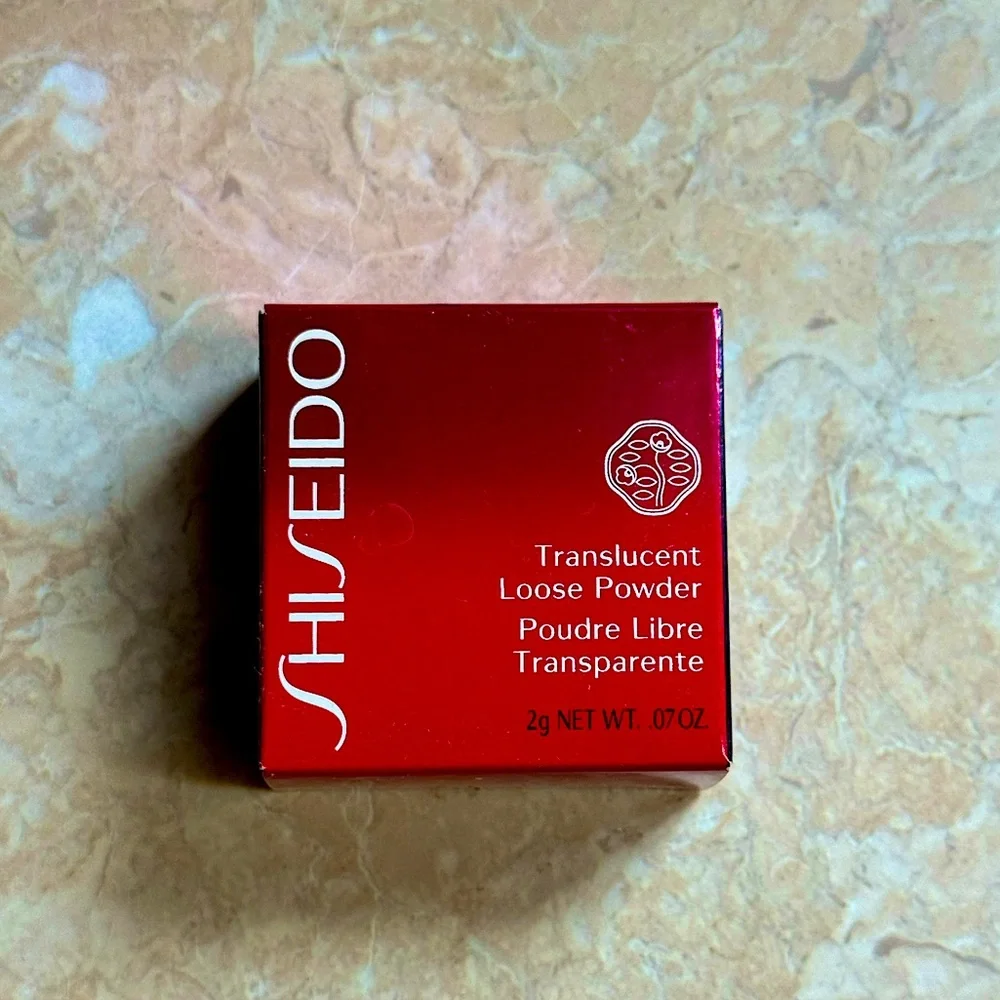 SHISEIDO Translucent Loose Setting Finishing Powder 2g Travel Size NEW IN BOX